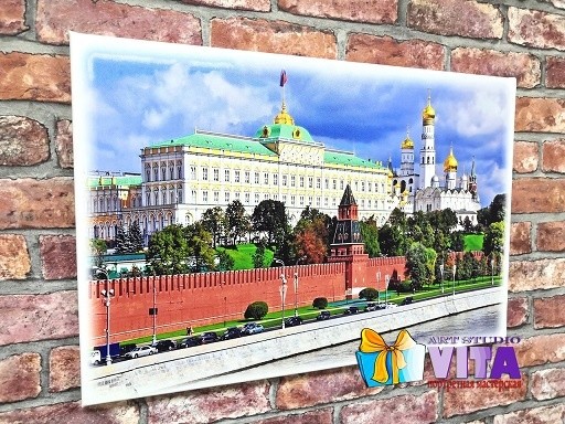 печать на холсте Москвы